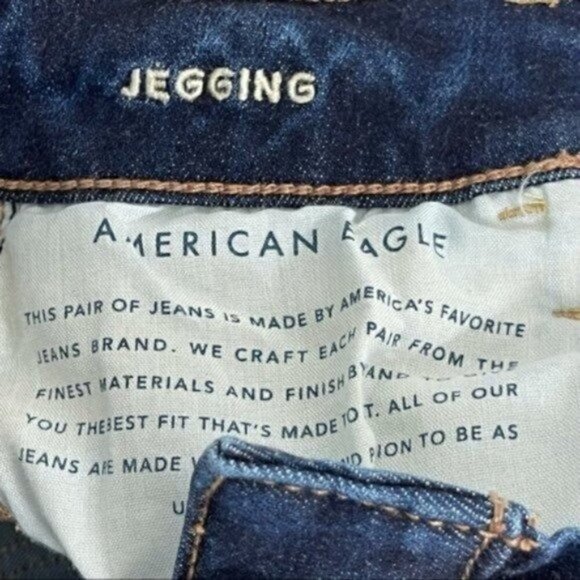 American Eagle Outfitters Ne(x)t Level stretch jeans jegging size 2 distressed - Picture 14 of 15